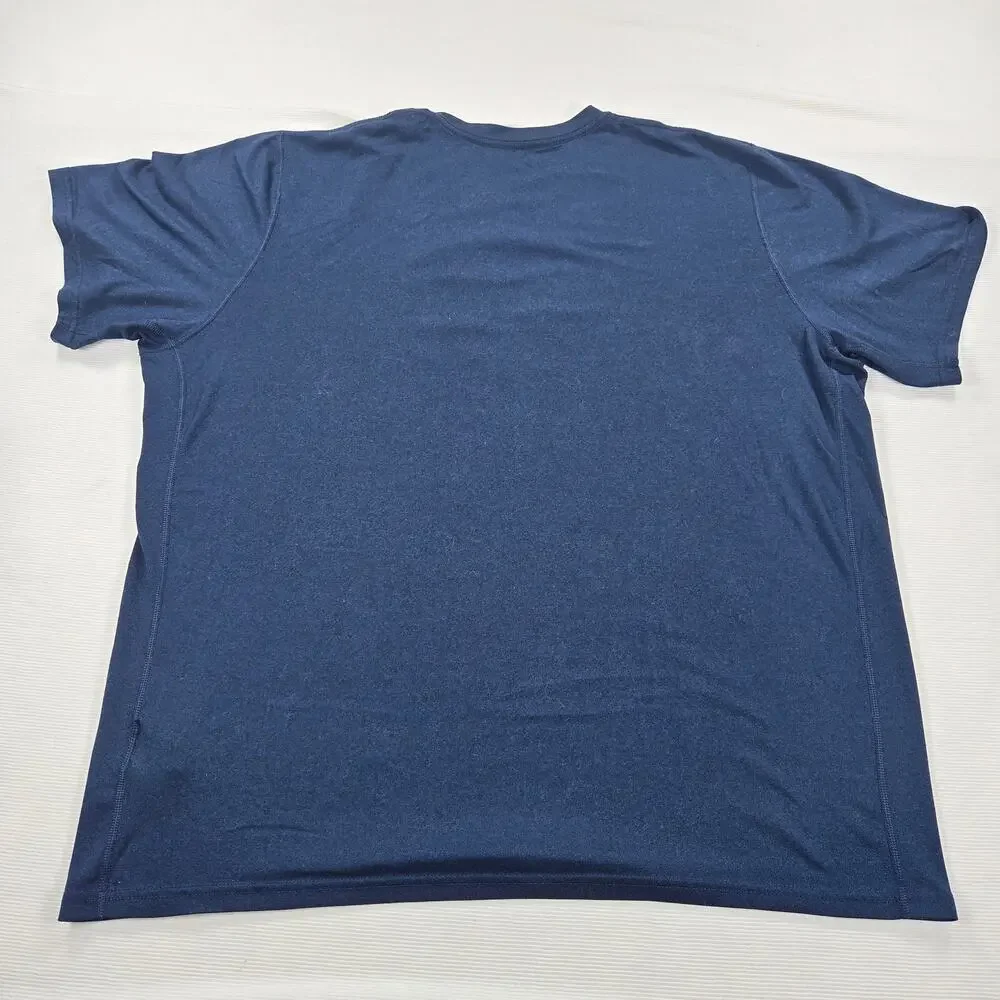 Nike Dri-Fit Air Jordan Georgetown Hoyas Elite Basketball Blue T-Shirt‎ Size XL